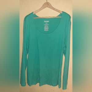Old Navy Turquoise Lightweight Sweater